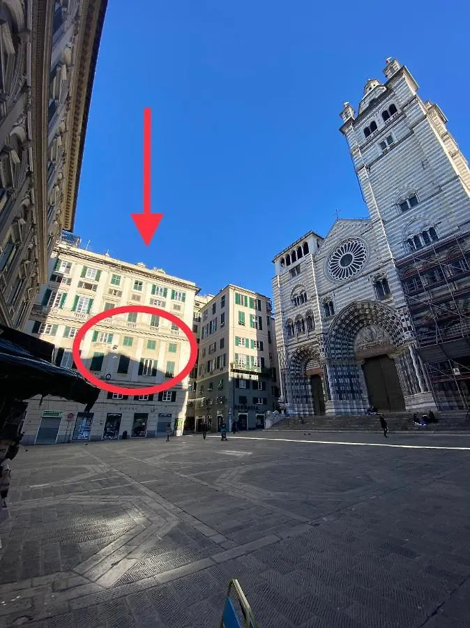 New Apartament In Front Of Genoa Cathedral Appartamento