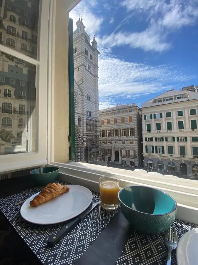New Apartament In Front Of Genoa Cathedral 0*,